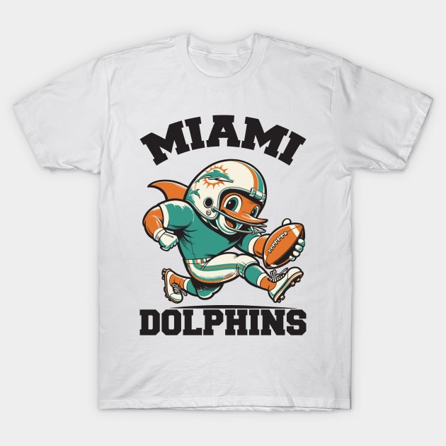 Miami Dolphins T-Shirt by Yopi